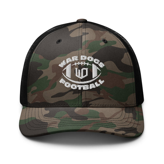 War Dogs Camouflage trucker hat